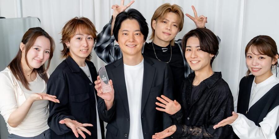 ShellBear銀座スタッフ集合写真 リジョブアワード受賞