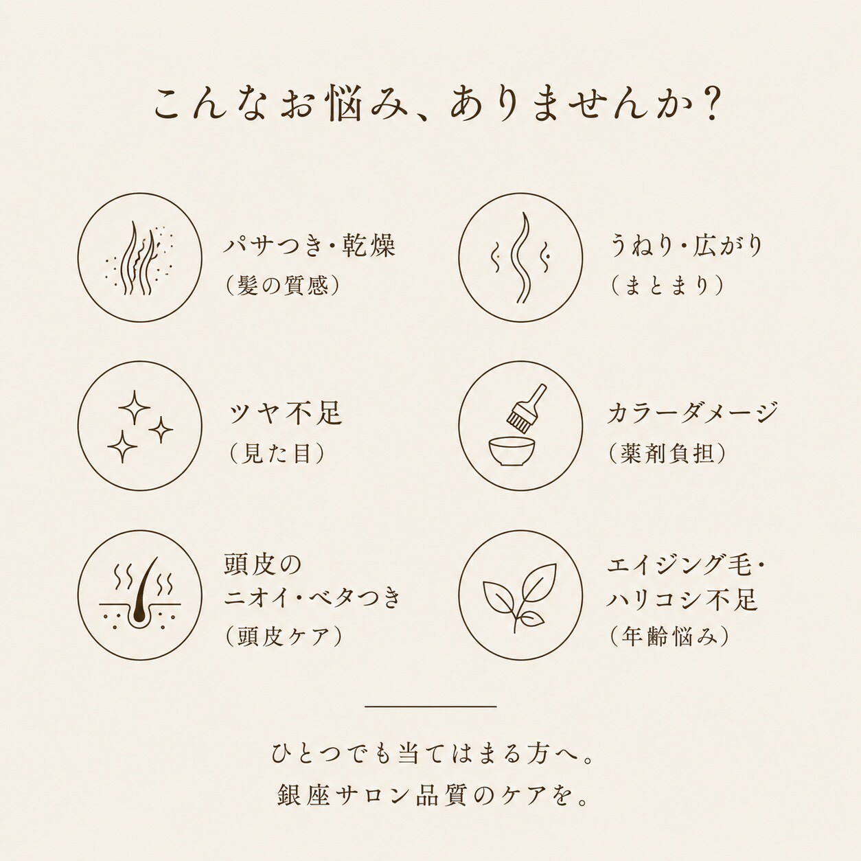 こんなお悩みありませんか パサつき乾燥うねり広がりツヤ不足カラーダメージ頭皮ケアエイジング毛 ShellBear銀座